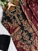 Black Beauty Premium Muslin Pakistani Suit