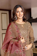Mannat Code 005 Readymade Heavy Organza Multicolor Pakistani Suits