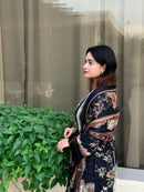 Black Lawn Printed Pakistani Suits