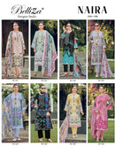 Belliza Designer Studio Naira Vol 150 Embroidered Pakistani Salwar Kameez