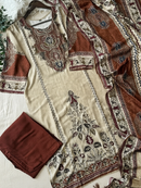 Premium Muslin Pakistani Suit