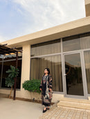 Black Lawn Printed Pakistani Suits