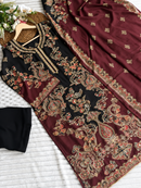 Black Beauty Premium Muslin Pakistani Suit