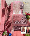 ALZOHAIB AZ 1361 1362 Pure Cotton Pakistani Concept Suit with Patch Work