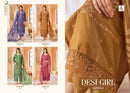 Alok Suit Desi Girl Vol-6 Premium Viscose Muslin Printed Embroidered Suit