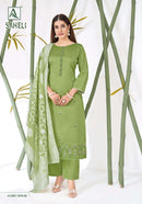 Alok Saheli Vol 11 Premium Cotton Semi-Stitched Suit Set