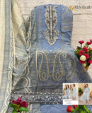 Al Zohaib Az 1276 Pure Cotton Print Casual Wear Pakistani Suits