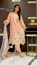 Hania Amir 1587 Fasmous Pakistani Designer Lawn Suit