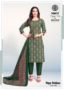 Deeptex Prints Naya Andaaz Vol 18 Cotton Embroiderd Kurti Pant With Dupatta