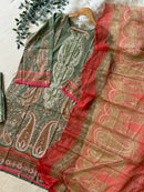 Taj Creations 562 Pure Cotton Print Casual Pakistani Suits