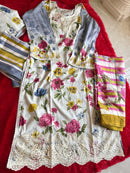 Pakistani Concept Pure Cotton Suit – Mehbboob Tex D.No. 1528 & 1530 | Embroidery Work | Rs. 775