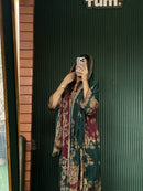 Premium Pure Viscose Maslin Digital Print Unstitched Pakistani Dress Material