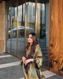 Harsha Azlam 1157 Famous Stylish Green Color Lawn Pakistani Suits