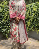 Maria B 7773 B Self Embroidery Cotton Beautiful Work Readymade Pakistani Suits