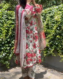 Maria B 7773 B Self Embroidery Cotton Beautiful Work Readymade Pakistani Suits