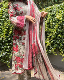 Maria B 7773 B Self Embroidery Cotton Beautiful Work Readymade Pakistani Suits