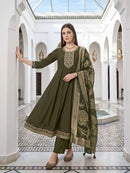 OSSM Resham Vol 3 Roman Silk Embroidered Work Suit