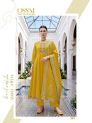 OSSM Resham Vol 3 Roman Silk Embroidered Work Suit