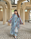 Harsha Azlam Maira B 1110 Cotton Print With Exclusive Patch Work Pakistani Suit