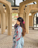 Harsha Azlam Maira B 1110 Cotton Print With Exclusive Patch Work Pakistani Suit