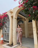 Designer Pure Muslin Embroidered Pakistani Suit