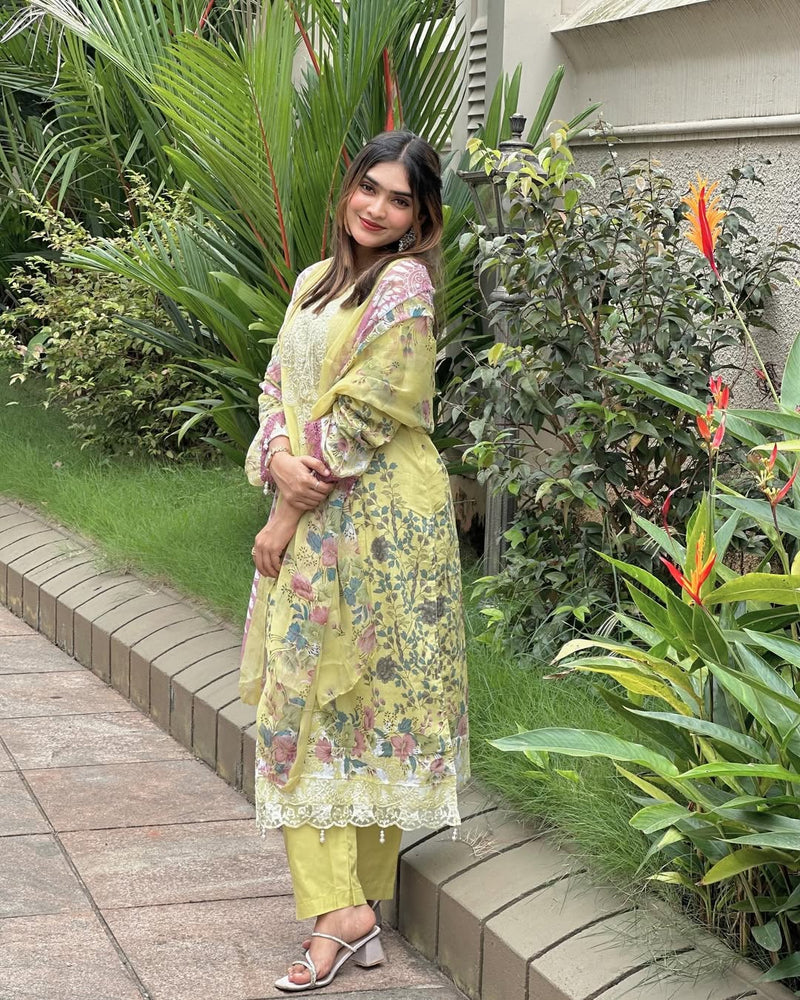 Maria B 1159 Pure Cotton Casual Wear Pakistani Suit