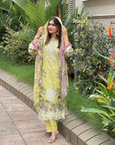 Maria B 1159 Pure Cotton Casual Wear Pakistani Suit