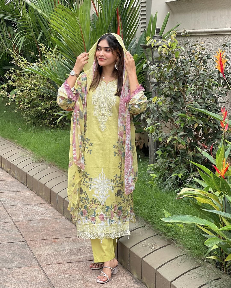 Maria B 1159 Pure Cotton Casual Wear Pakistani Suit