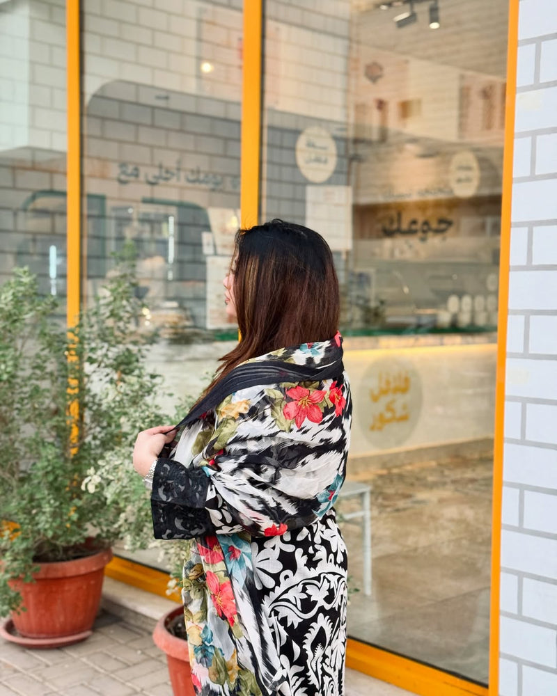 Maria B 1426 A Cotton Printed Emboridery Worked Viral Pakistani Suits