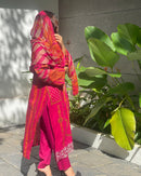 Mehboob Tex 1677 Pure Cotton Print With Self Embroidery Work Pakistani Suits