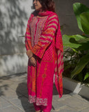 Mehboob Tex 1677 Pure Cotton Print With Self Embroidery Work Pakistani Suits