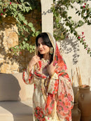 Premium Floral Ethnic Casual Wear Suit