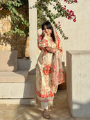 Premium Floral Ethnic Casual Wear Suit
