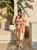 Premium Floral Ethnic Casual Wear Suit