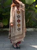Premium Pure Viscose Maslin Digital Print Pakistani Suit