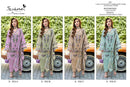 Serine S 934 Cambric Cotton Pakistani Elegant Embroidery Set