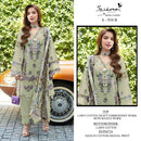 Serine S 934 Cambric Cotton Pakistani Elegant Embroidery Set