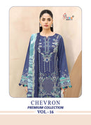 Shree Fabs Chevron Premium Collection Vol 16 Pakistani Designer Suit