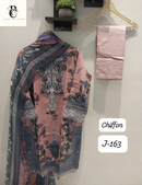 Sapphire J 163 B Lawn Cotton With Patch Work With Readymade Pakistani Pret