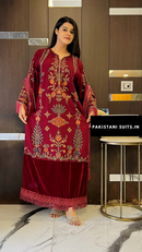 Durefishan Lawn Set Emboridery Work Pakistani Suits