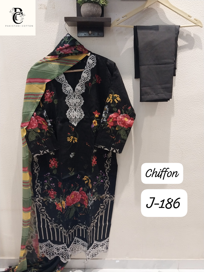 Sapphire J 186 Lawn Cotton With Patch Work With Multiple Patches Pakistani Suits