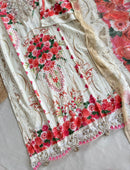 Floral Printed Pakistani Cotton Readymade Suit
