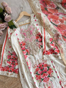 Floral Printed Pakistani Cotton Readymade Suit