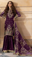 Fepic Rosemeen C 17041 Velvet Designer Embroidered Worked Pakistani Suit