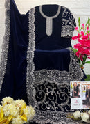 Deepsy D 32221 A Velvet With Heavy Embroidery Work Pakistani Suit