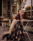 Designer Party Wear Look Top-plazzo And Dupatta With Heavy Embroidery Work Pakistani Suit