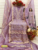 Fepic Rosemeen IR 21228 Organza Embroidered Worked Pakistani Suits