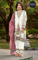 Mehboob Tex 1472 A Organza With Embroidery Worked Pakistani Suits