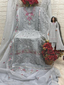 Fepic Rosemeen C 1759 B Organza Embroidered With Aplique Worked Pakistani Suits