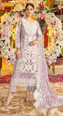 Fepic Rosemeen C 1688 D Organza Heavy Embroidered Worked Pakistani Suits